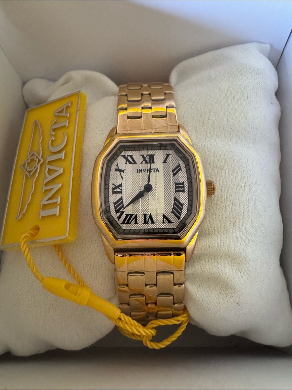 Invicta Wildflower 48959 Gold Tone Roman Numerals